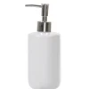 Gifi Aménagement Salle De Bain^Distributeur de savon céramique blanc