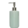 Gifi Aménagement Salle De Bain^Distributeur de savon céramique vert