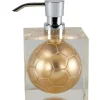 Gifi Aménagement Salle De Bain^Distributeur de savon liquide ballon doré