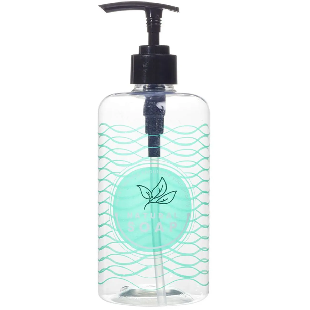 Gifi Aménagement Salle De Bain^Distributeur de savon plastique imprimé 500 ml