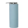 Gifi Aménagement Salle De Bain^Distributeur de savon Rubber céramique bleu