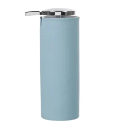 Gifi Aménagement Salle De Bain^Distributeur de savon Rubber céramique bleu