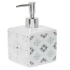Gifi Aménagement Salle De Bain^Distributeur à savon blanc design carreau de ciment