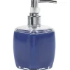 Gifi Aménagement Salle De Bain^Distributeur à savon bleu foncé