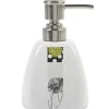 Gifi Aménagement Salle De Bain^Distributeur à savon design fleur