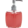 Gifi Aménagement Salle De Bain^Distributeur à savon rouge