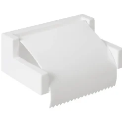 Gifi Equipement Wc^Dérouleur papier toilette blanc