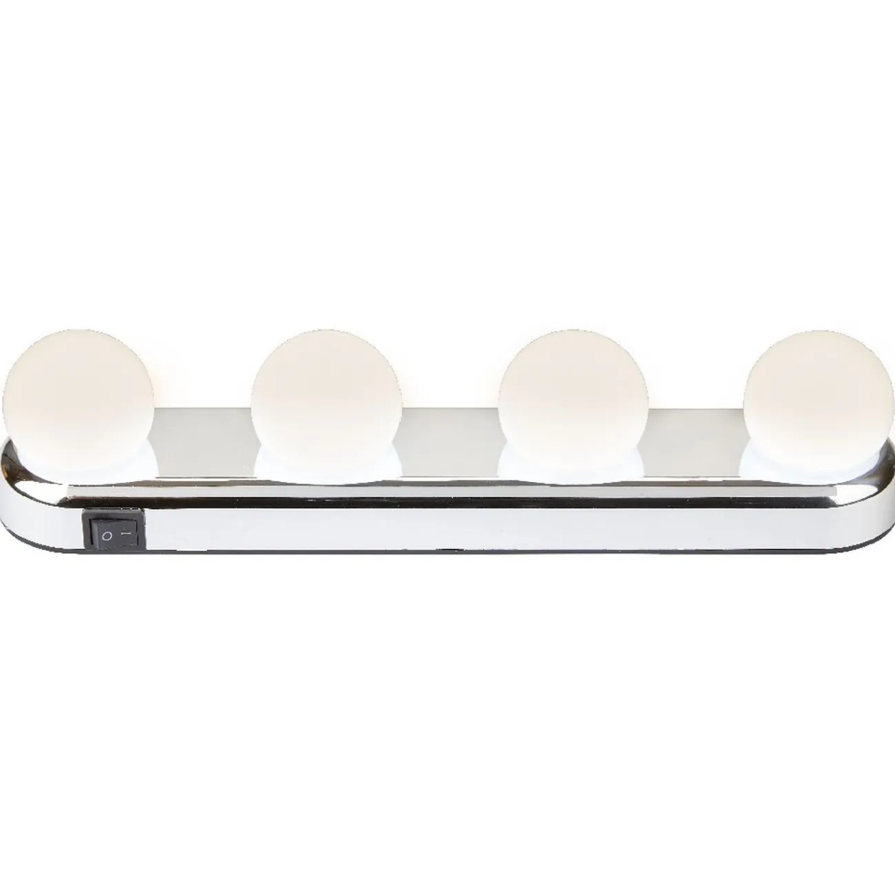 Gifi Aménagement Salle De Bain^Eclairage 4 ampoules à ventouses pour miroir