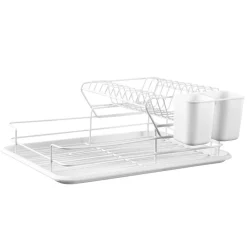 Sale Gifi Egouttoir à vaisselle blanc 2 niveaux