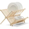 Clearance Gifi Egouttoir à vaisselle pin naturel