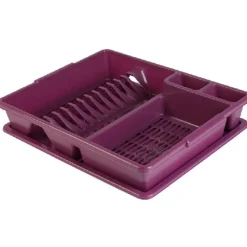 Outlet Gifi Egouttoir à vaisselle violet