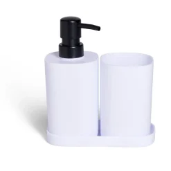 Gifi Aménagement Salle De Bain^Ensemble accessoires de salle de bain 3 pièces