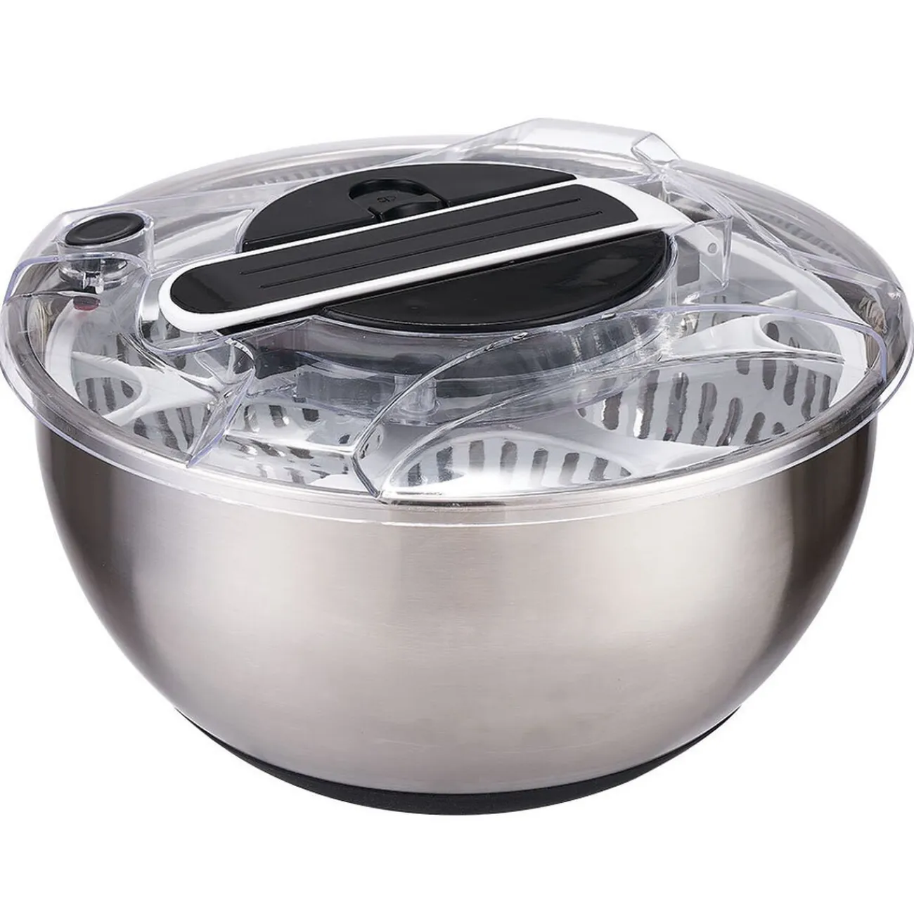 Best Gifi Essoreuse à salade 2 en 1 en inox