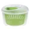 Clearance Gifi Essoreuse à salade plastique transparent et vert Ø24xH16cm