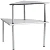 Clearance Gifi Etagère d'angle de cuisine gris
