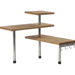 Best Gifi Etagère d'angle modulable en bambou
