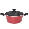 Clearance Gifi Faitout aluminium rouge ø 24 cm