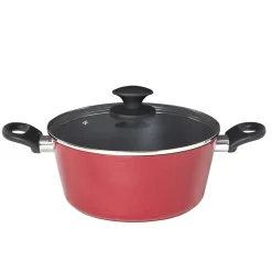 Clearance Gifi Faitout aluminium rouge ø 24 cm