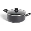 Online Gifi Faitout tous feux sauf induction aluminium noir Ø24cm