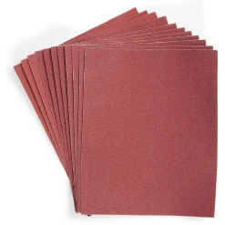 Gifi Quincaillerie^12 Feuilles Abrasives en Corindon - 230 x 280 mm