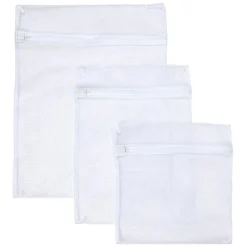 Gifi Entretien Du Linge|Filet à linge blanc x3