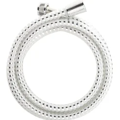 Gifi Equipement Douche^Flexible de douche plastique blanc L. 2 m