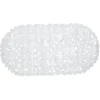 Gifi Equipement Douche^Fond de baignoire antidérapant design galet pvc blanc
