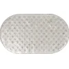 Gifi Equipement Douche^Fond de baignoire bulle transparent marron clair