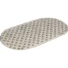 Gifi Equipement Douche^Fond de baignoire en pvc gris effet bulles