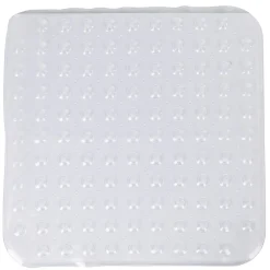 Gifi Equipement Douche^Fond de douche bulle pvc blanc transparent