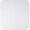 Gifi Equipement Douche^Fond de douche design bulle relief pvc blanc transparent
