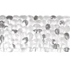 Gifi Equipement Douche^Fond de douche design galets gris brillant