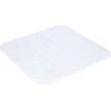 Gifi Equipement Douche^Fond de douche en pvc design bulles blanc transparent