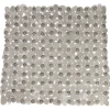 Gifi Equipement Douche^Fond de douche en pvc design gris effet galets
