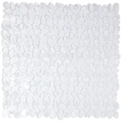 Gifi Equipement Douche^Fond de douche PVC gris