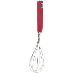 Online Gifi Fouet de cuisine en inox manche en polypropylène rouge
