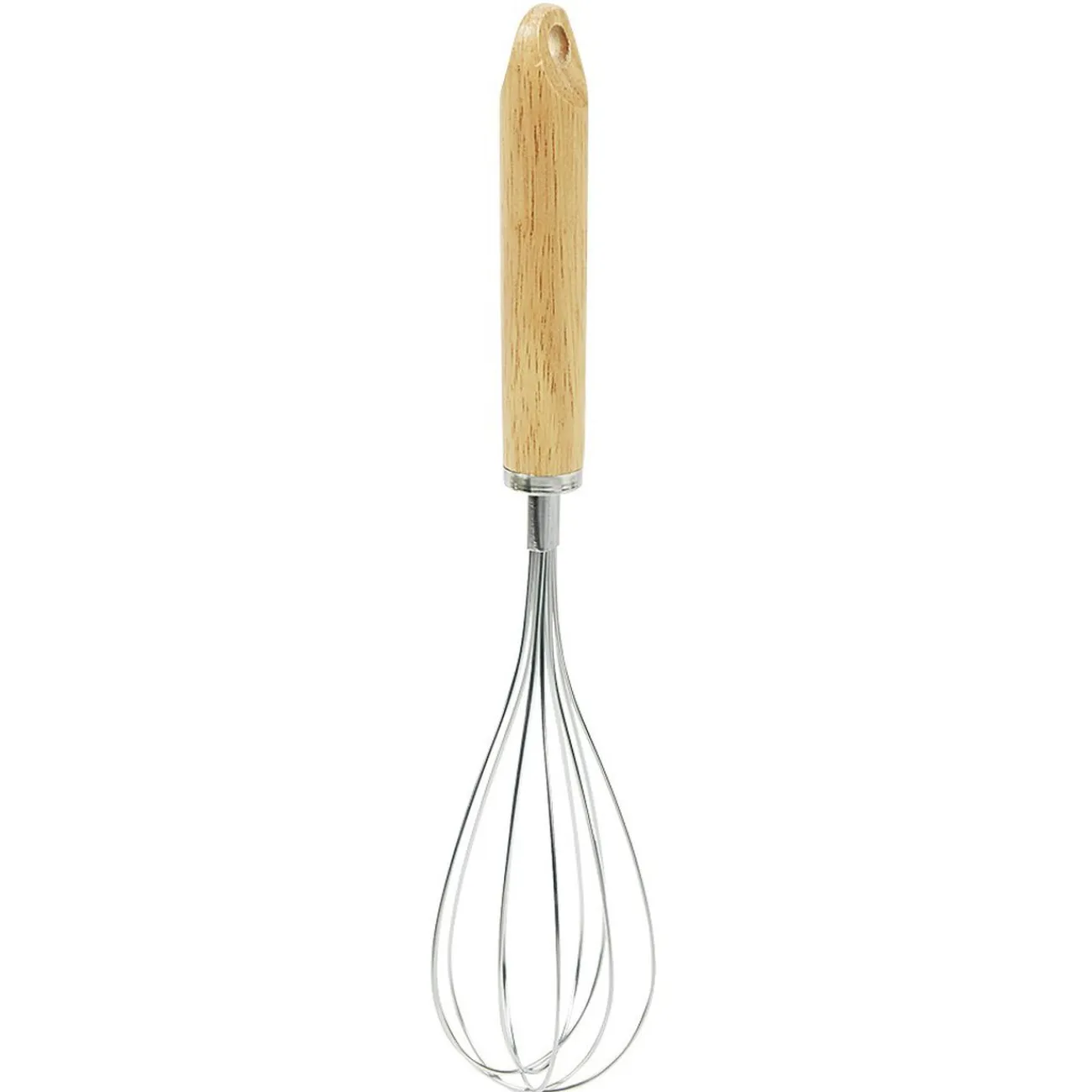 Discount Gifi Fouet de cuisine inox avec manche en bois