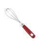 Outlet Gifi Fouet de cuisine inox manche en polypropylène rouge