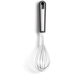 Gifi Fouet en inox avec manche en plastique noir L.29,5cm