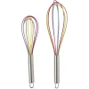 Discount Gifi Fouet silicone et inox x2