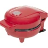 Outlet Gifi Gaufrier rouge et noir 550W