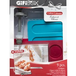 Hot Gifi box éclairs et choux 9 pièces