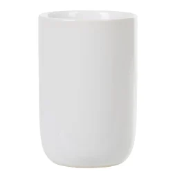 Gifi Aménagement Salle De Bain^Gobelet céramique blanc