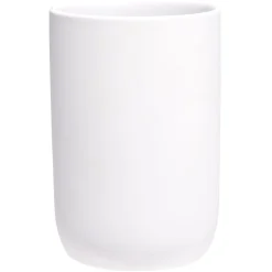 Gifi Aménagement Salle De Bain^Gobelet céramique blanc Ø6,8xH10cm