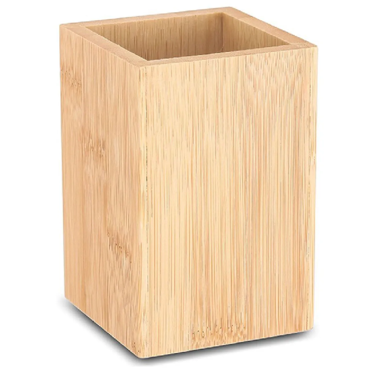 Gifi Aménagement Salle De Bain^Gobelet de salle de bain en bambou naturel