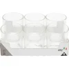 Sale Gifi Gobelet en verre motif cercle 25 cl x6