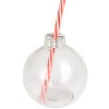 Best Gifi Gobelet forme de boule de Noël avec paille