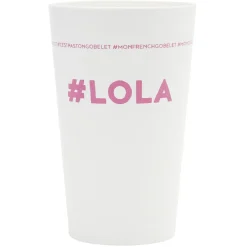 Sale Gifi Gobelet plastique prénom #LOLA 33cl