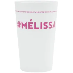 Best Gifi Gobelet plastique prénom #MÉLISSA 33cl