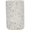 Gifi Aménagement Salle De Bain^Gobelet Terrazzo résine effet granit beige
